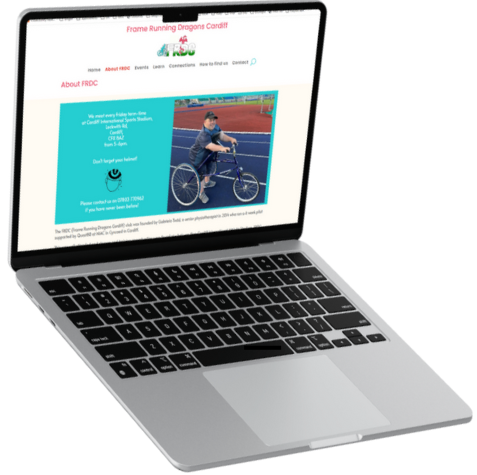 Frame Running Dragons website