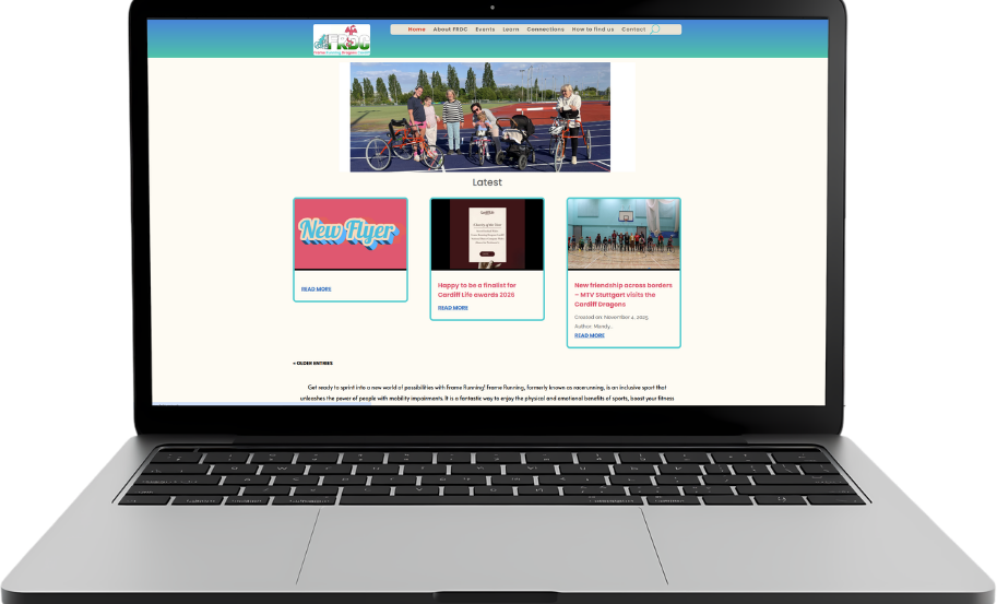 homepage screenshot